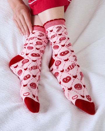 Totes toasties Ladies Novelty Ankle Socks