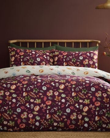Autumn Pumpkins Bedding Set 