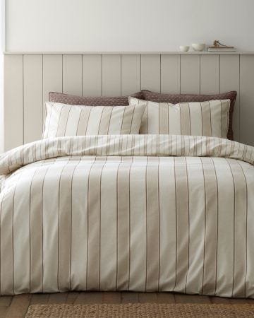 Brushed Regal Stripe Duvet Set