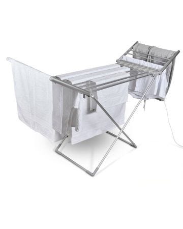 Tower Heated Winged Clothes Airer with Thermal Cover