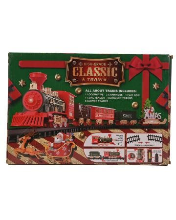 Toy Shop 15pc Christmas Train Track 