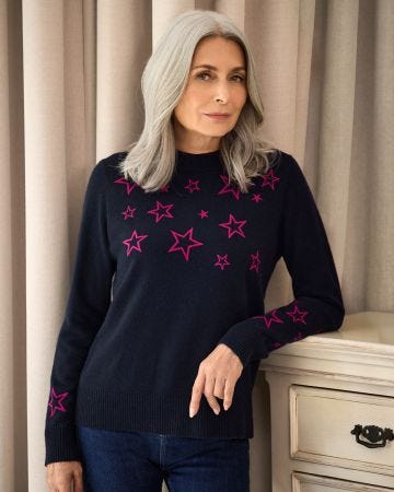 WoolOvers Star Jumper
