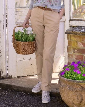 WoolOvers Cotton Trouser