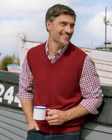 WoolOvers V-Neck Vest