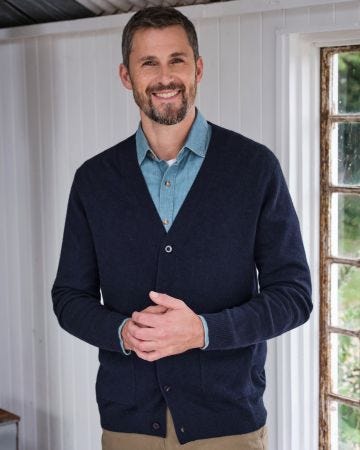 WoolOvers V Neck Cardigan