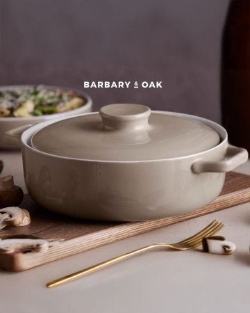 Barbary & Oak Nattura Shallow Casserole Dish 