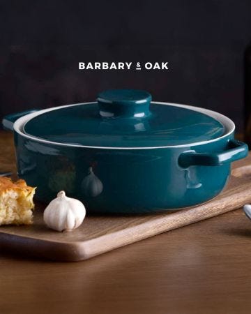 Barbary & Oak Nattura Shallow Casserole Dish