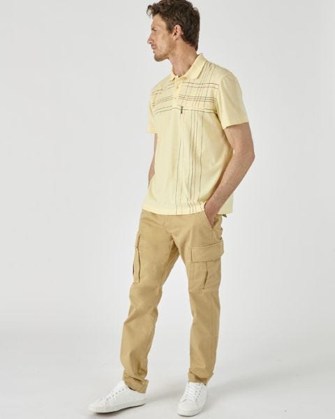 Zip Detail Polo