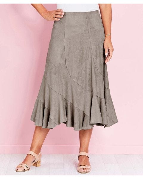 Suedette Skirt