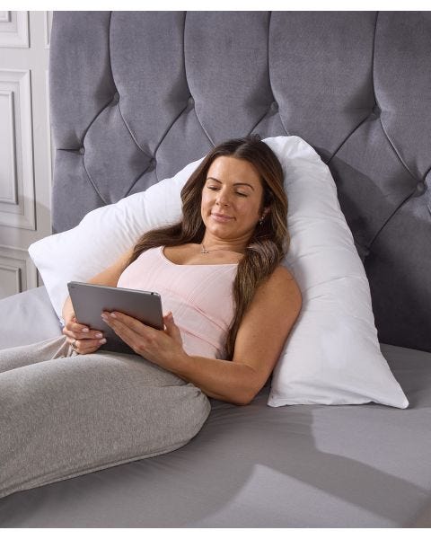 V Support Pillow and Pillowcase