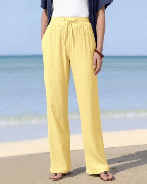 Crinkle Trousers