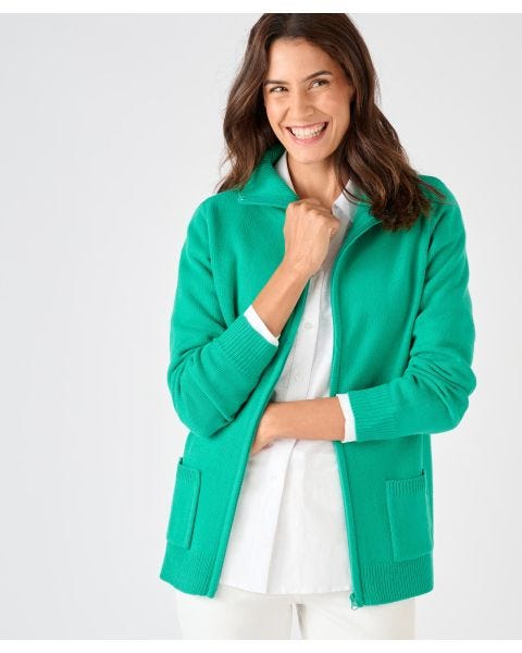 Zipped Cardigan