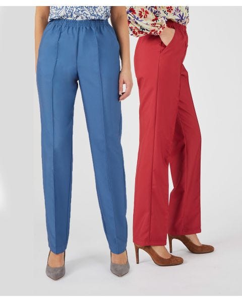 Pack of 2 Pull-on Trousers