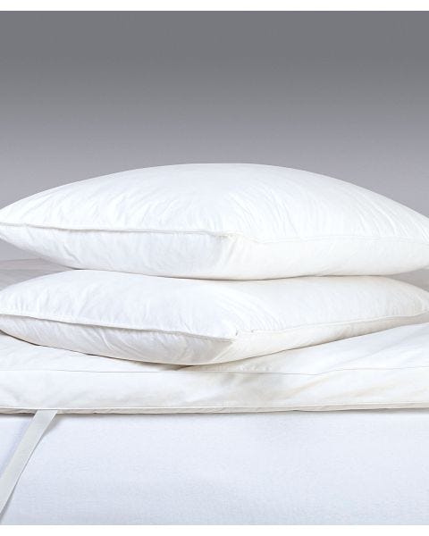 Pack of 2 Duck Feather and Down Pillows