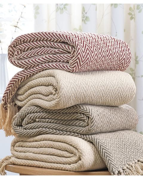 Pack of 2 Tonal Throws