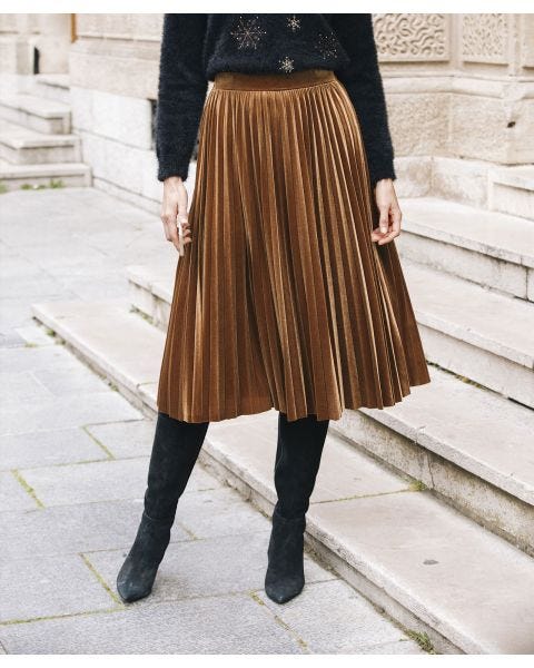 Pleated Skirt