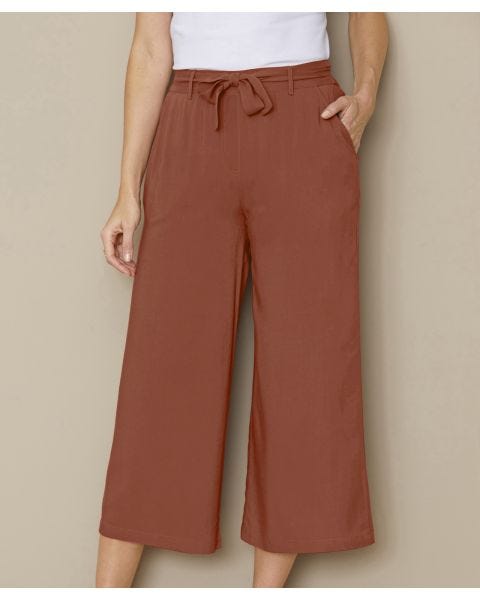 Ladies Cropped Trousers | Capri Trousers | Damart