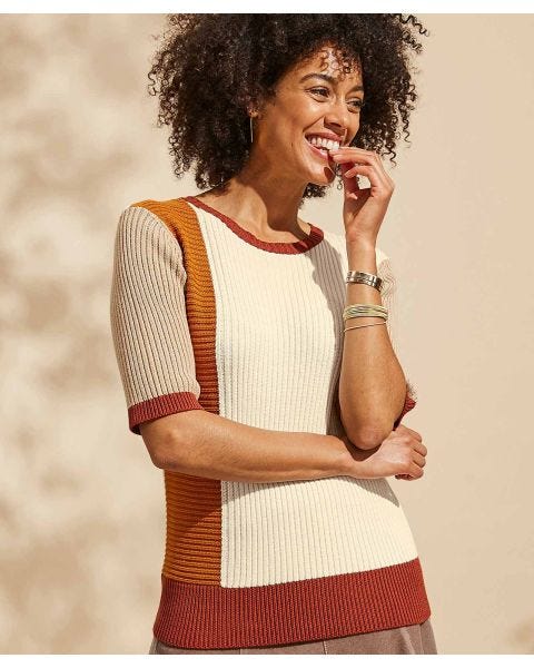 Colourblock Jumper