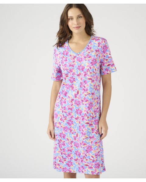 Pack of 3 Short Sleeve Cotton Nightdresses