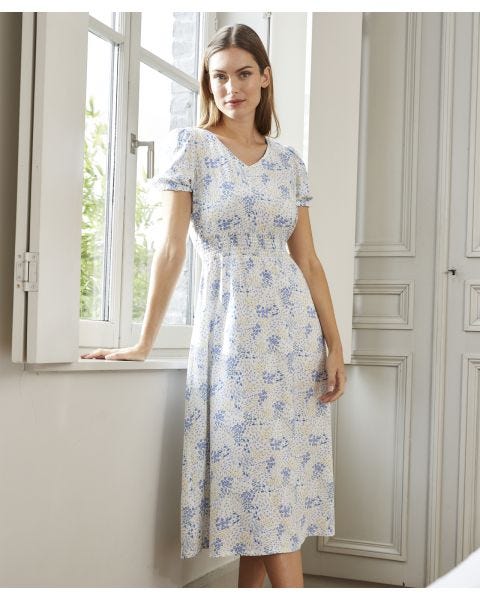 Print Tea Dress