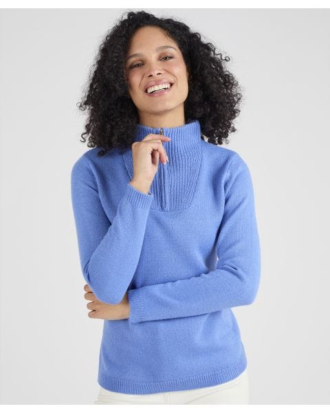 High-neck Jumper