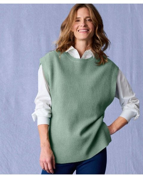 Skin Soft Sleeveless Jumper