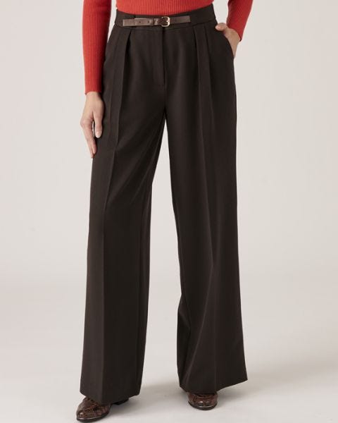 Wide-leg Trousers