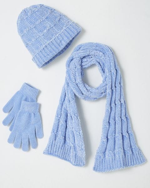 Hat, Scarf & Glove Set 