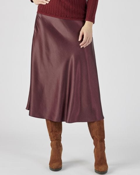 Satin Slip Skirt