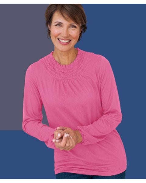 Long Sleeved Printed Top