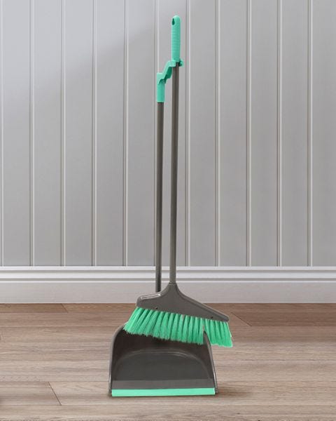 Long-handled Dustpan & Brush