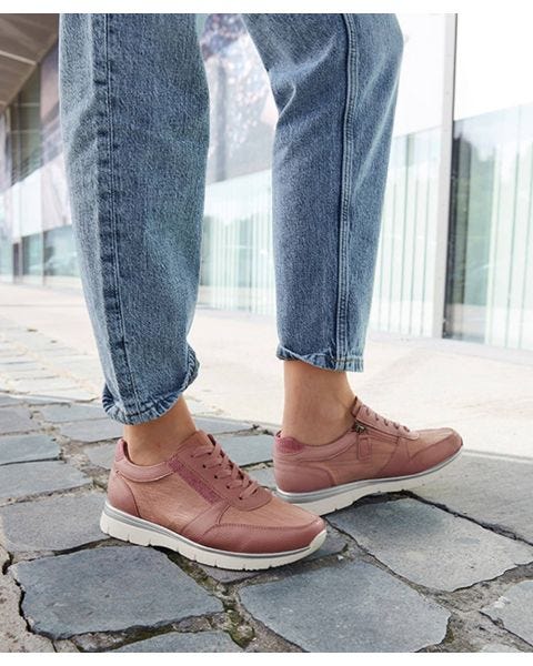 Leather Amortyl Trainers