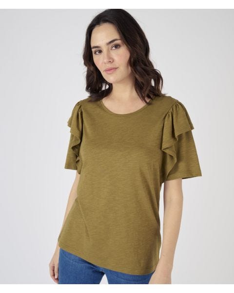 Frill Detail T-shirt