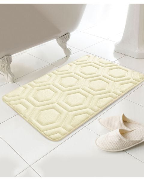 Geo Memory Foam Bath Mat