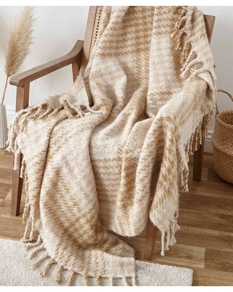 Houndstooth Throw