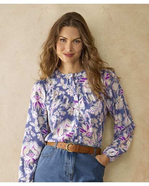 Floral Print Blouse