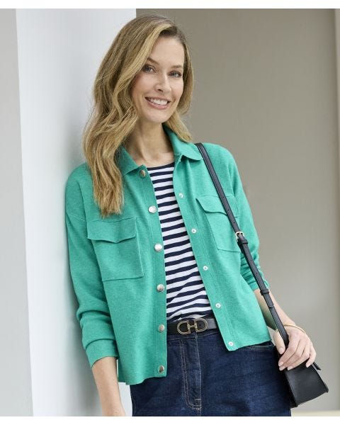 Thermolactyl Button Detail Cardigan 