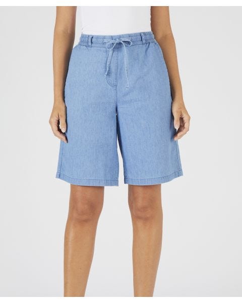 Pull-on Cotton Shorts 