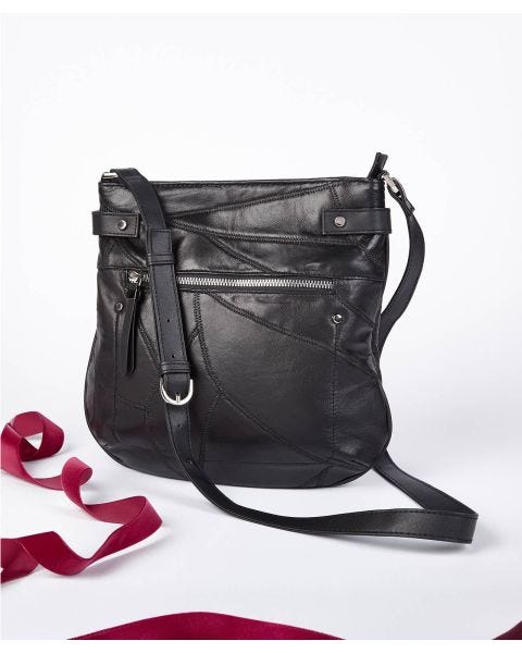 Patchwork Cross Body Bag 