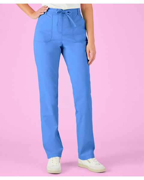 Cotton Rich Pull-on Trousers