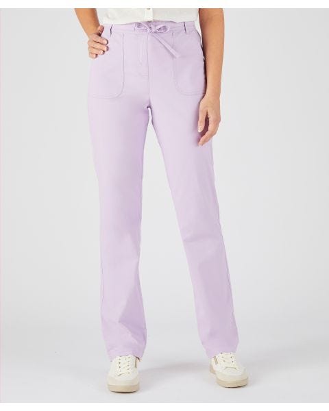 Cotton Rich Pull-on Trousers 
