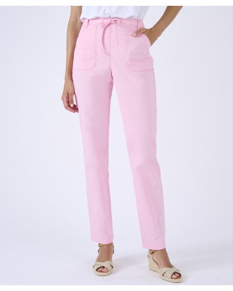 Cotton Rich Pull-on Trousers 