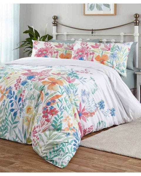 Summer Flowers Duvet Set