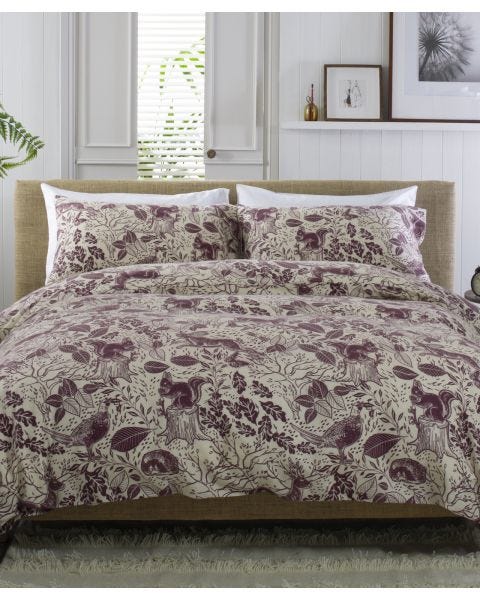Hidden Forest Brushed Duvet Set