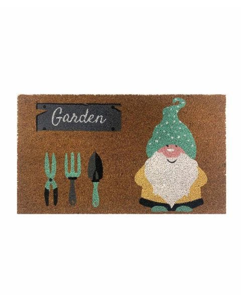 Eco Coir Garden Gnome Mat