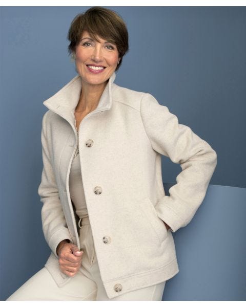 Thermolactyl Wool Blend Coat