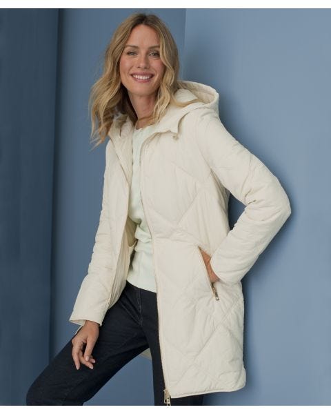 Quilted Hooded Parka 