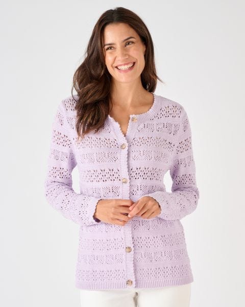 Fancy Stitch Cardigan 