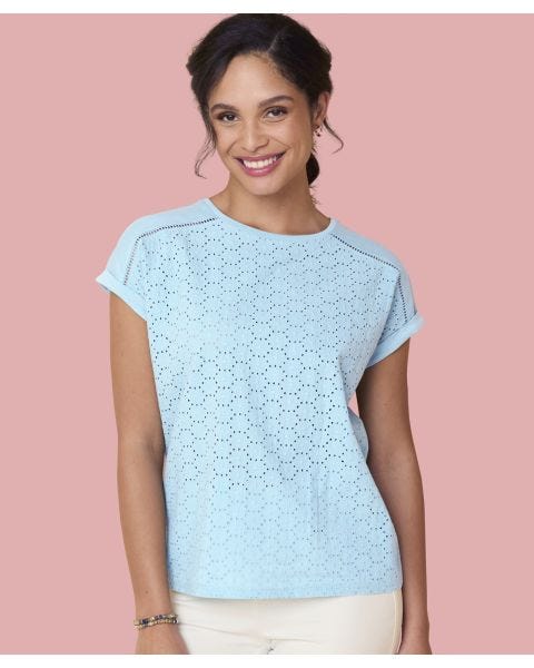 Lace Front T-shirt