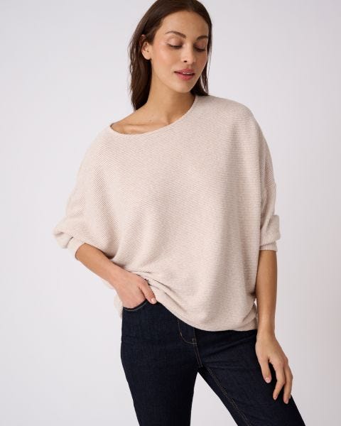 Brushed Batwing T-shirt 